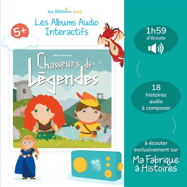Lunii  Conteuse d'histoires & Baladeur de livres audio interactif