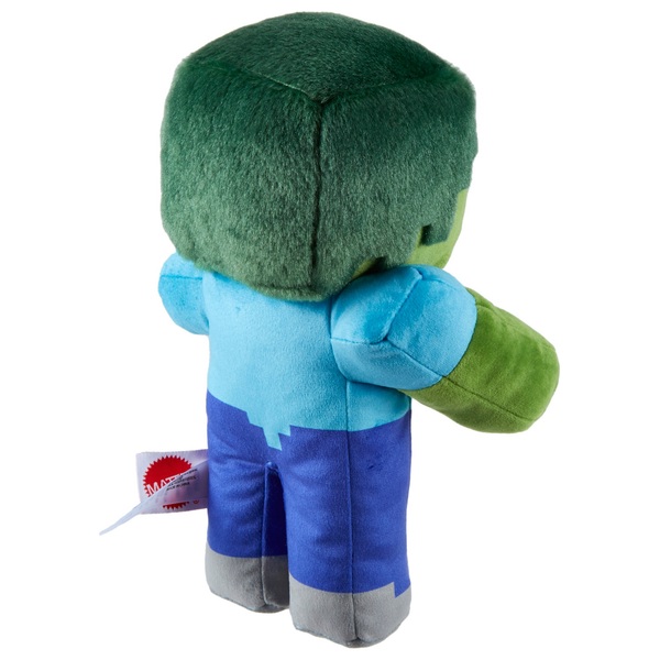 Minecraft Plush Zombie 20cm Smyths Toys UK