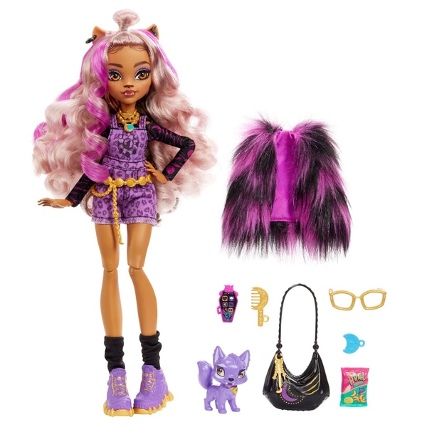 weer Wiskundige Gestreept Monster High Doll - Clawdeen Wolf | Smyths Toys Ireland