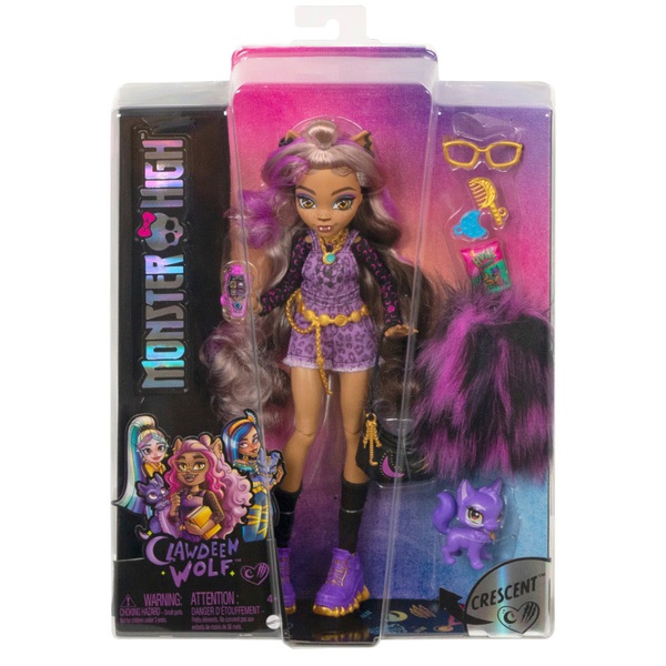 Monster High Doll - Clawdeen Wolf | Smyths Toys UK