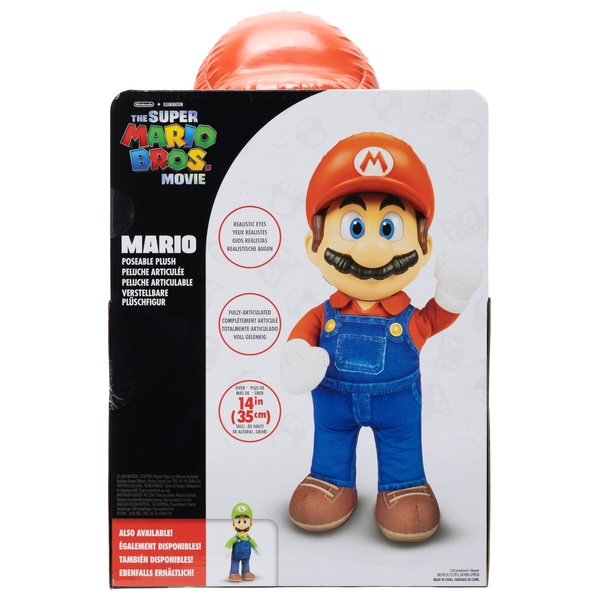 Mario - Peluche Super Mario Bros 35 cm