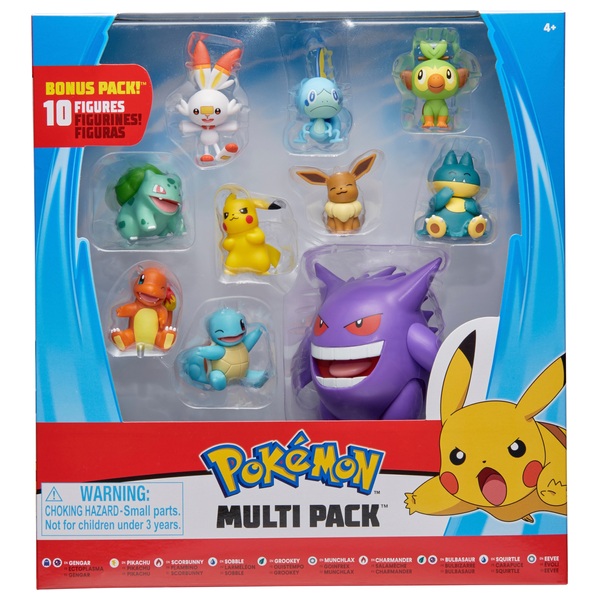 Pokémon 5cm & 12cm Battle Figures 10-Pack | Smyths Toys UK