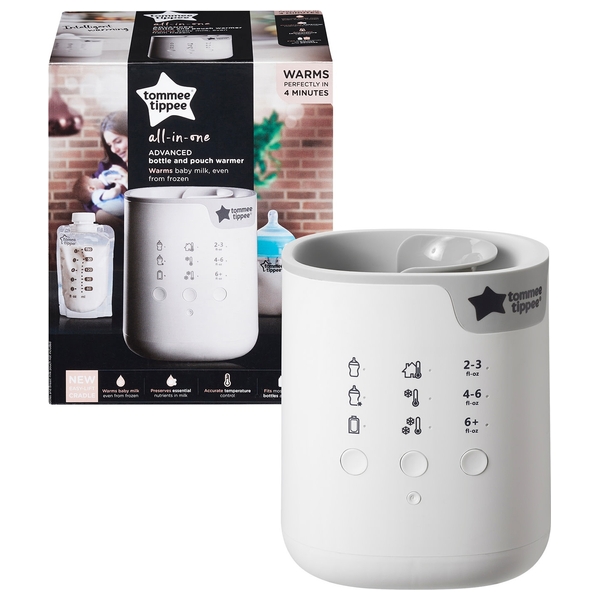 Tommee Tippee AllinOne Advanced Electric Bottle and Food Pouch Warmer