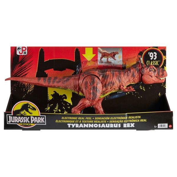 Jurassic World Park '93 Electronic Real Feel Tyrannosaurus Rex Dinosaur  with Sounds