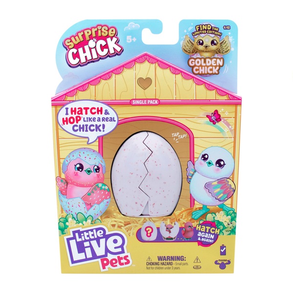 Little Live Pets - Surprise Chick Egg - Pink | Smyths Toys Ireland