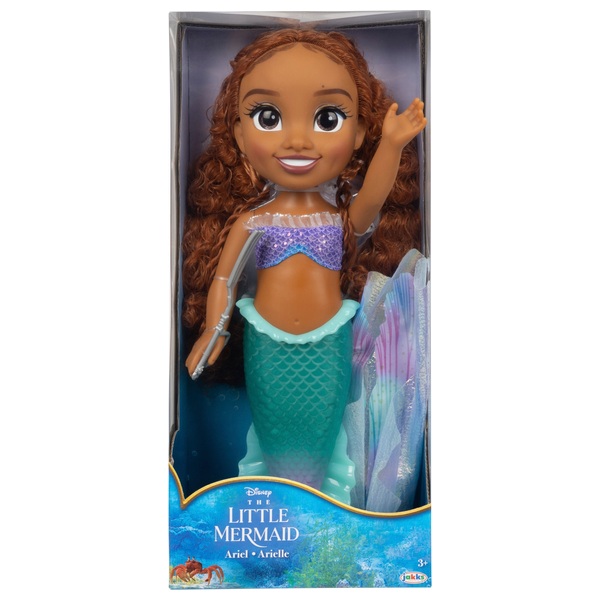 Disney The Little Mermaid Ariel Mermaid Toddler Doll | Smyths Toys UK