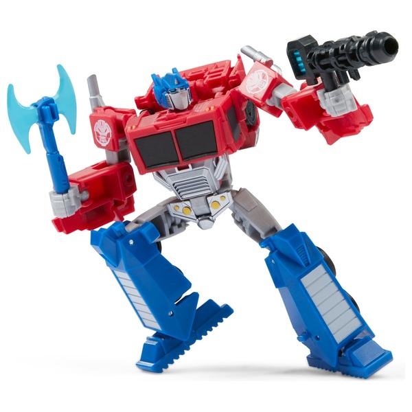 Transformers EarthSpark Deluxe Class Optimus Prime Action Figure ...