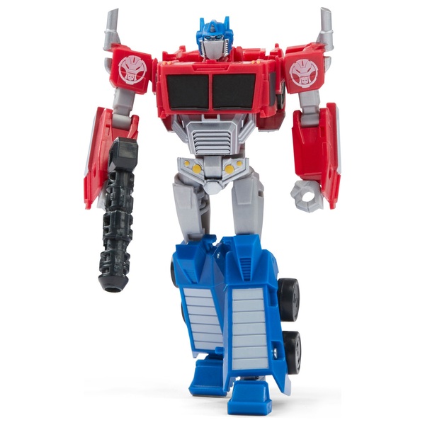 Transformers EarthSpark Deluxe Class Optimus Prime Action Figure ...