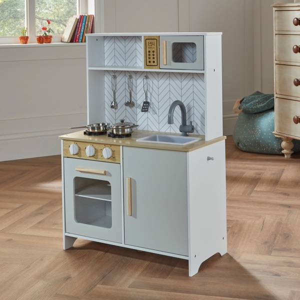 Kitchen Corner Wooden Play Kitchen Smyths Toys Ireland