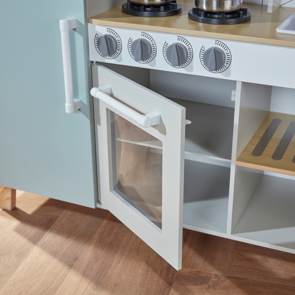 Kitchen Corner Deluxe Wooden Kitchen Smyths Toys UK