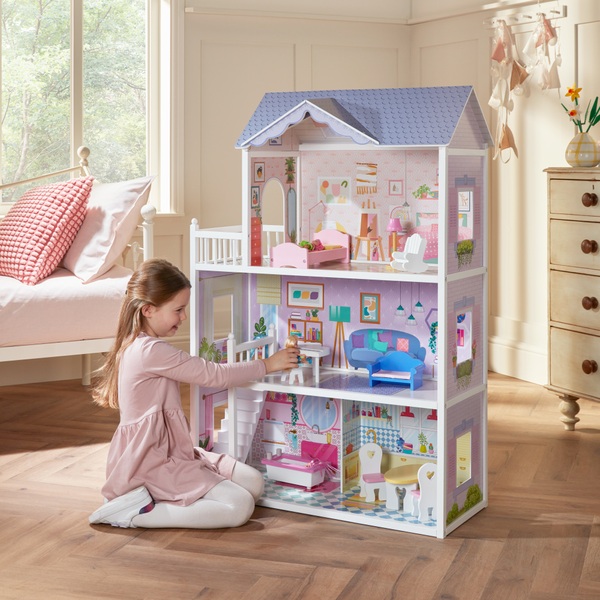 Sadie s Wooden Doll House Smyths Toys UK