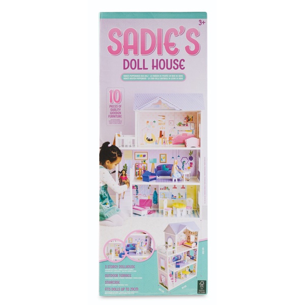 Edu fun store wooden doll house