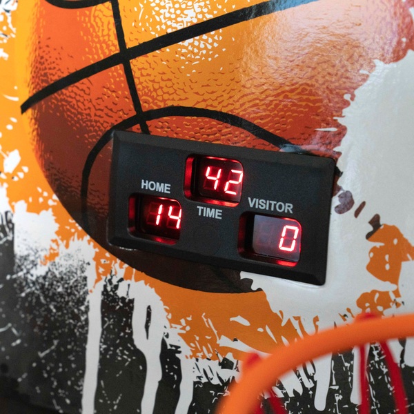 Double Shot Basketball Arcade with Timer | Smyths Toys Ireland