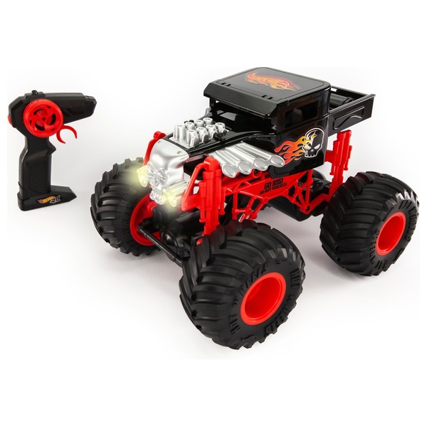 Hot Wheels - Monster Trucks Bone Shaker Télécommandé