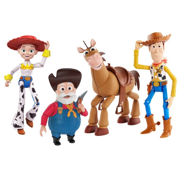 Toy Story 4 Woody Lightyear Rex 7 Pcs Figure Jouets