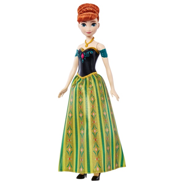 Disney Frozen Singing Anna Fashion Doll | Smyths Toys UK