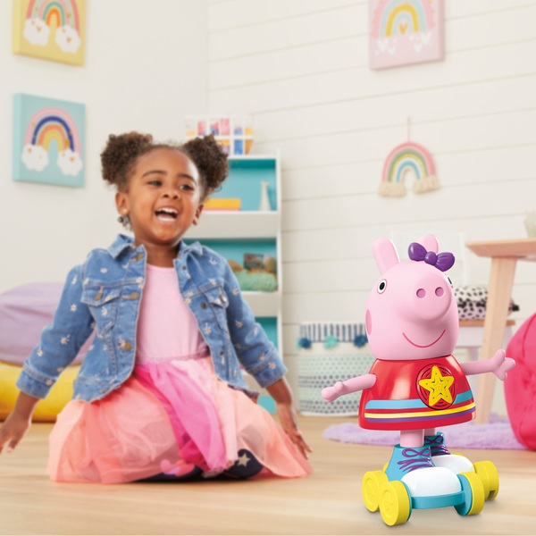 Peppa Pig Roller Disco Peppa | Smyths Toys UK