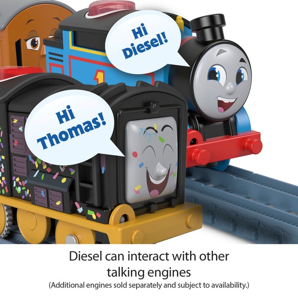 Thomas & Friends All Engines Go! Talking Diesel Motorised Train Engine