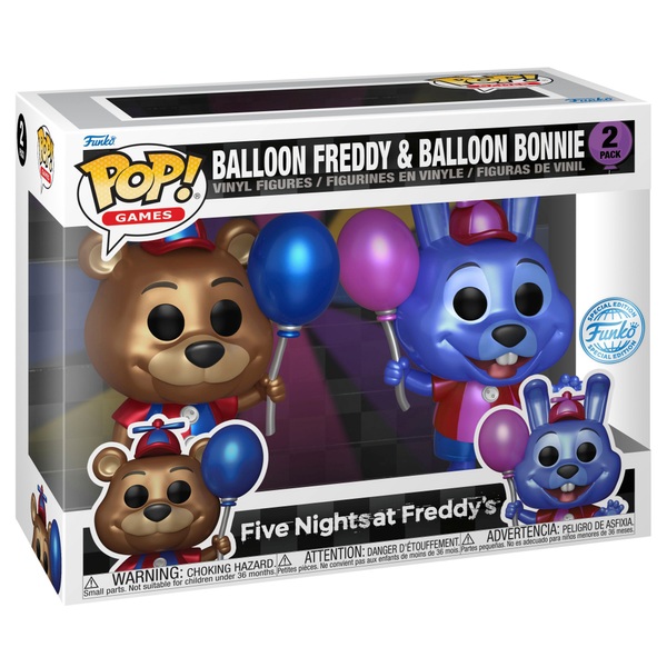 POP! Vinyl: Five Nights at Freddy's - Balloon Freddy and Bonnie 2