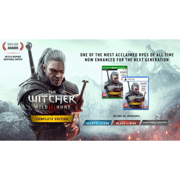 The Witcher 3: Wild Hunt – Complete Edition PS5 | Smyths Toys UK