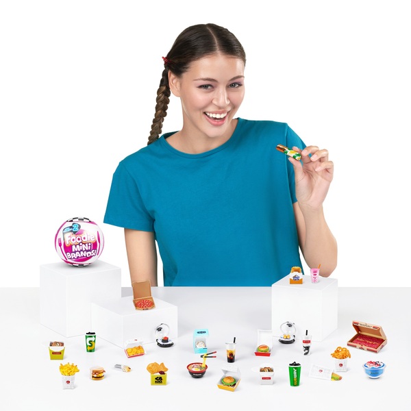 Foodie Mini Brands Series 2 Capsule Real Miniature Brands Assortment by ...