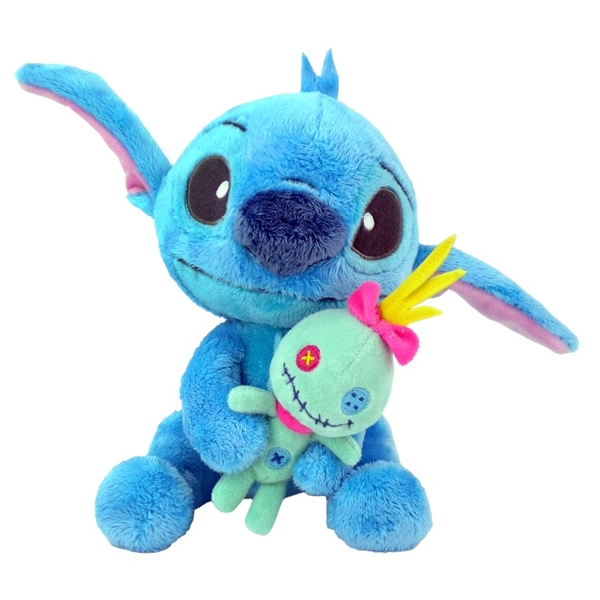Figurine en peluche Stitch avec son 27 cm - Lilo & Stitch