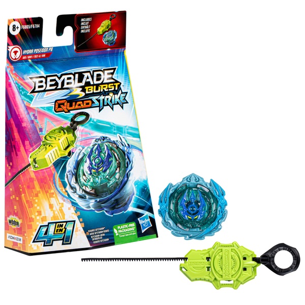 Beyblade Burst QuadStrike Starter Pack Assortment | Smyths Toys UK