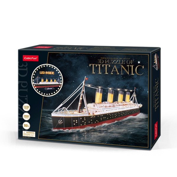 Titanic Mini 3D Build-It Puzzle, 3D Puzzle Kit