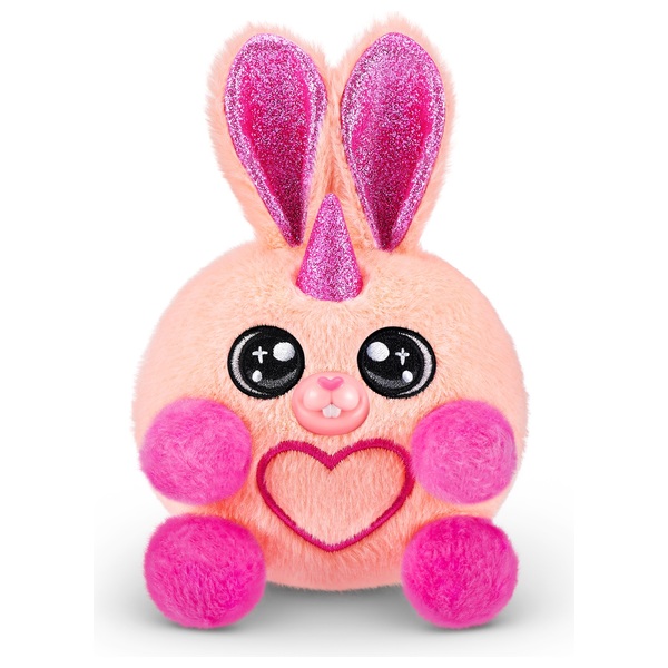 Rainbocorns Bunnycorn Surprise Series 2 (2-Pack) - Randomized Plush Toys With Cotton Tails & Stickers