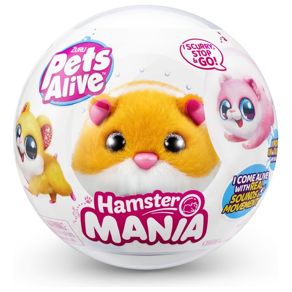 Pet Alive Hamster Mania Boule Capsule S1 Capsule Surprise Smyths