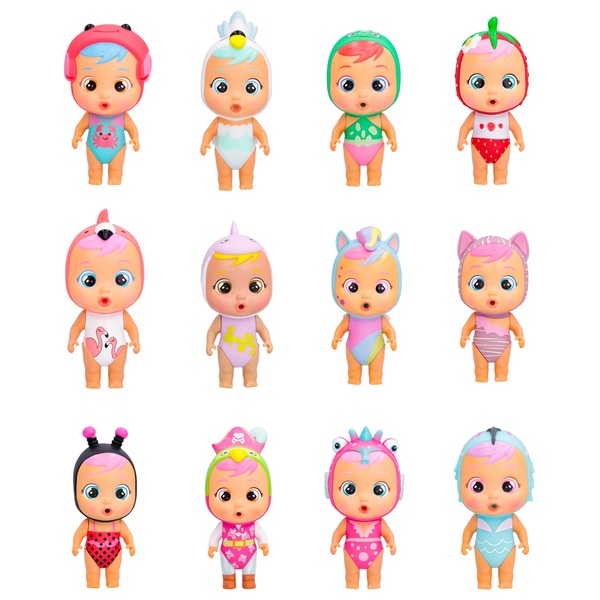 Cry Babies Magic Tears Tropical World - Beach Babies Series | 8+ Surprises,  Accessories, Surprise Doll - Great Gift for Kids Ages 3+