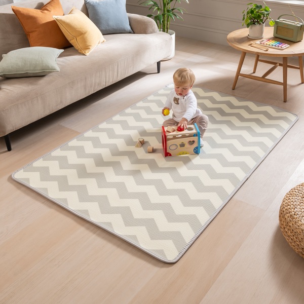 BabyZee Reversible Safari Play Mat | Smyths Toys Ireland