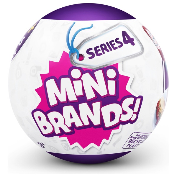 Mini Brands Series 4 Capsule by ZURU Smyths Toys UK