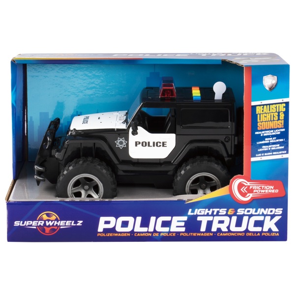 Super Wheelz Light and Sounds Police Car