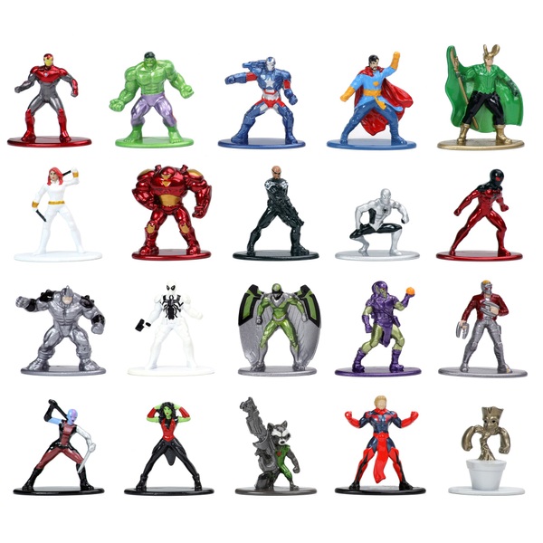 Nano Marvel Die-Cast 20 Figure Pack