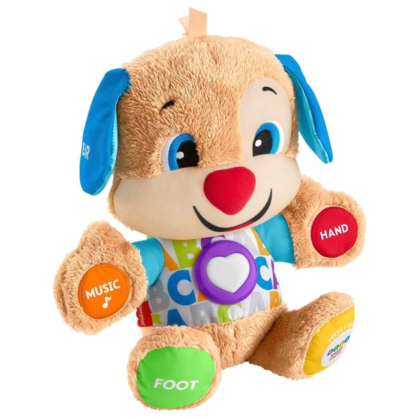 vangst in tegenstelling tot room Fisher-Price Leerplezier Eerste Woorden Puppy Interactieve Knuffel | Smyths  Toys Nederland