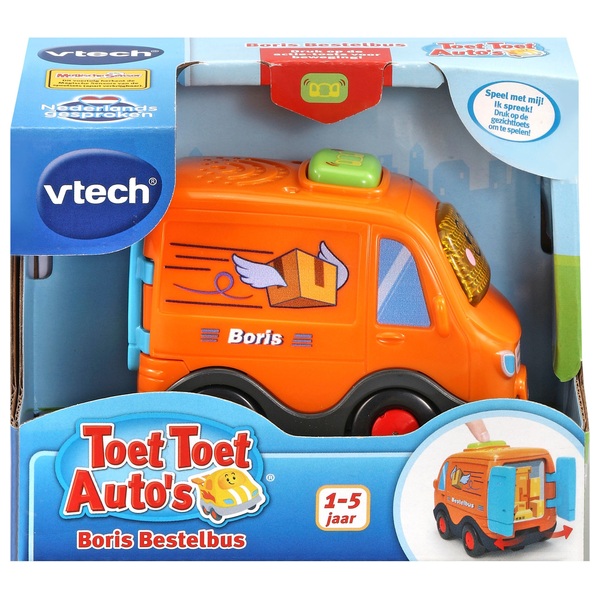 zich zorgen maken Verlichting letterlijk VTech Toet Toet Autos Boris Bestelbus met knipperende gezichttoets en  geluiden | Smyths Toys Nederland