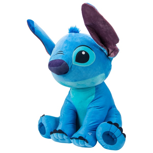 Disney Lilo and Stitch 60cm Stitch Plush with Sound Smyths Toys UK