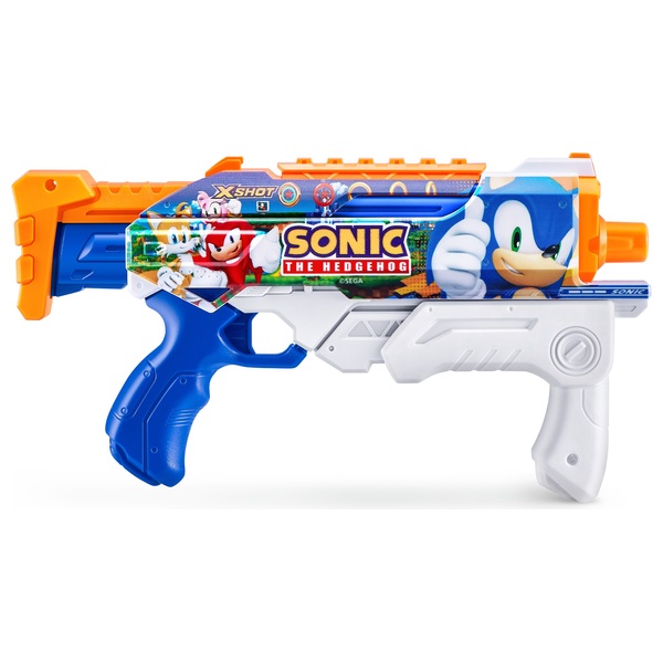 XShot Water FastFill Skins Sonic The Hedgehog Hyperload Water Blaster