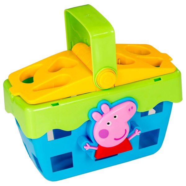 Peppa Pig Shape Sorter Basket Smyths Toys UK