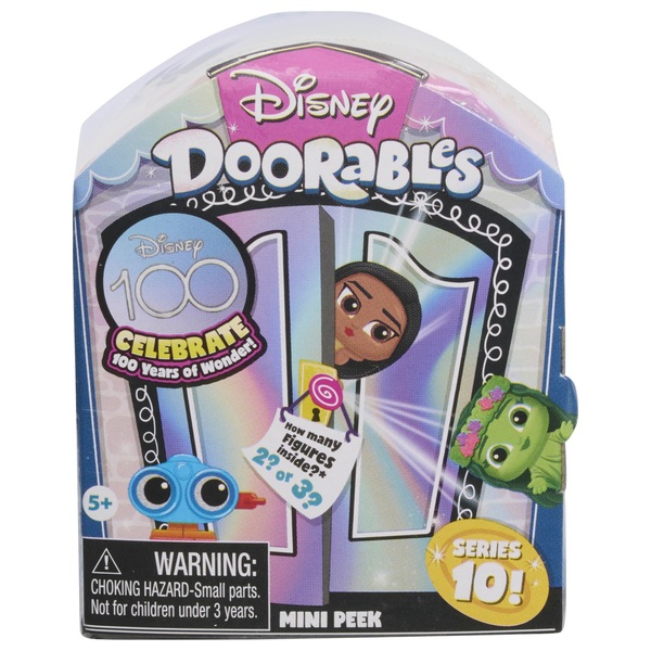 Disney Doorables - Mini Peek Série 10 Avec 2 Ou 3 Figurines Surprises