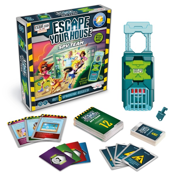 Horen van Stoffig lekkage Escape Your House van de makers van Escape Room The Game | Smyths Toys  Nederland