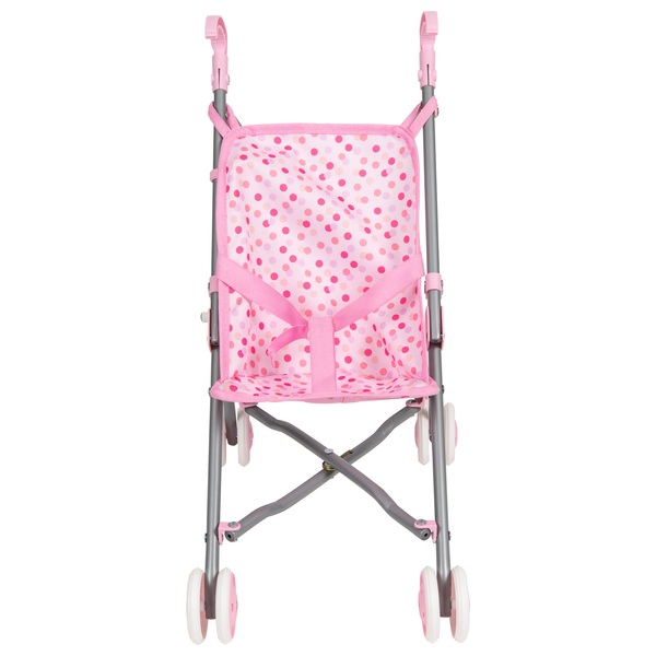 Pink Spot Print 50cm Umbrella Doll Stroller | Smyths Toys UK