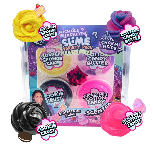 Compound Kings Nichole Jacklyne Slime Variety 4 Pack | Smyths Toys UK