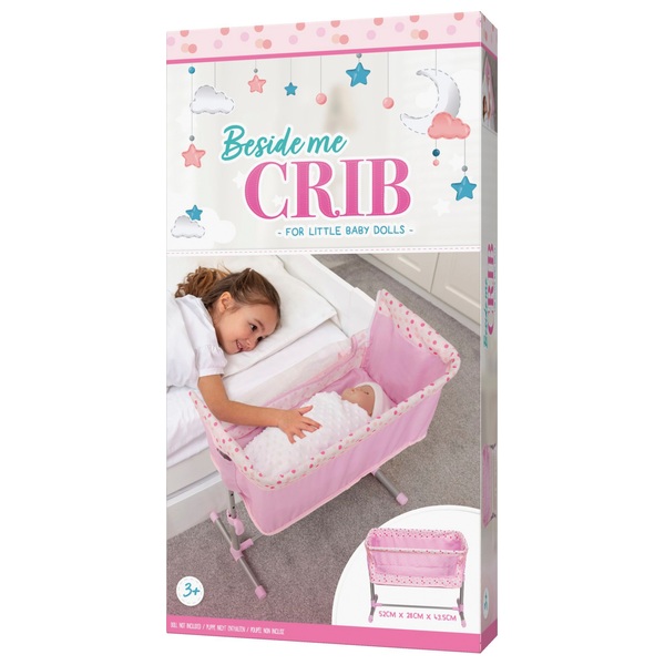 Dolls Beside Me Crib Spot Print Smyths Toys UK