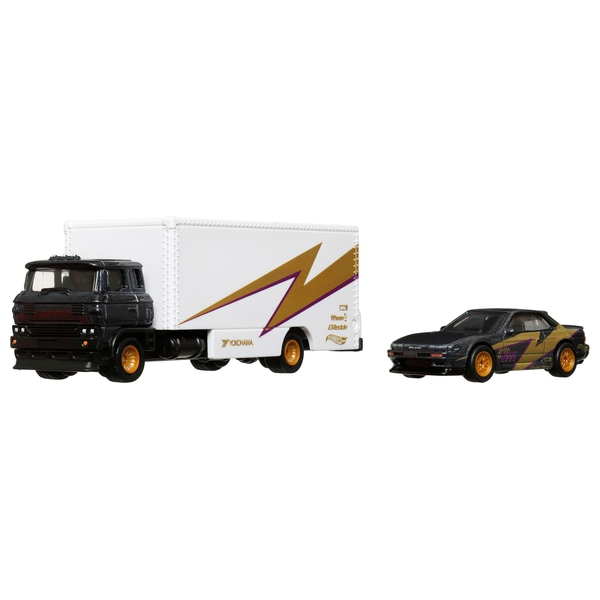 Elektricien berekenen selecteer Hot Wheels Team Transport Truck en Racewagen Nissan Silva | Smyths Toys  Nederland