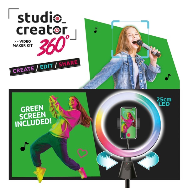 Studio Creator 360° Video Maker Kit Smyths Toys UK