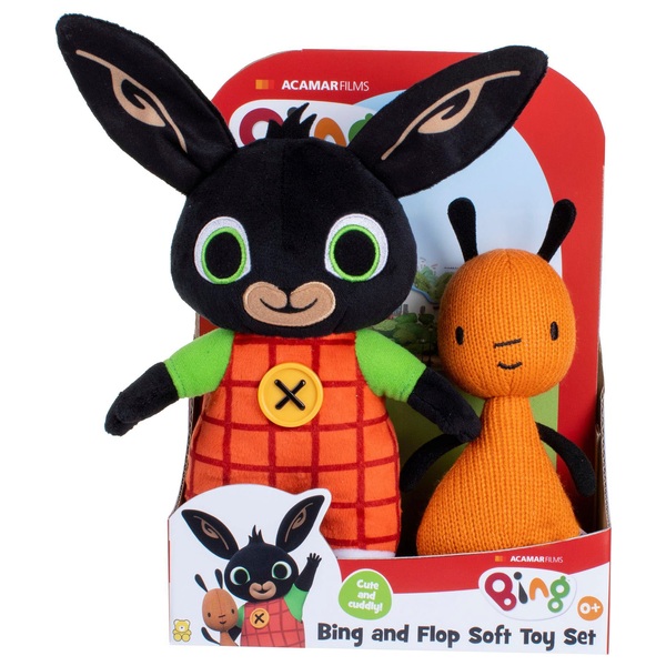 Bing & Flop Soft Toy Twin Pack | Smyths Toys UK