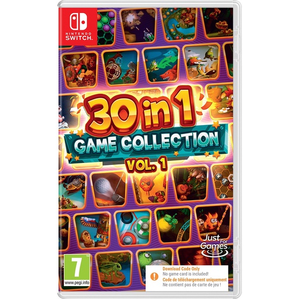 30 in 1 Game Collection Volume 1 Nintendo Switch Code in Box