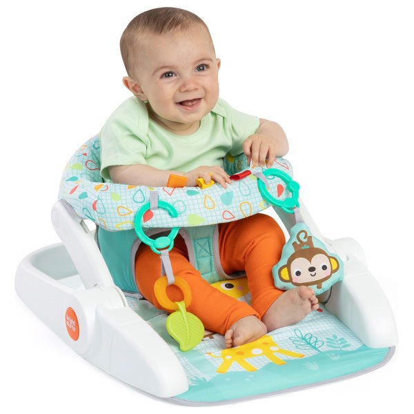 Bright Starts SitMeUp Floor Seat Wild Wiggles Smyths Toys UK